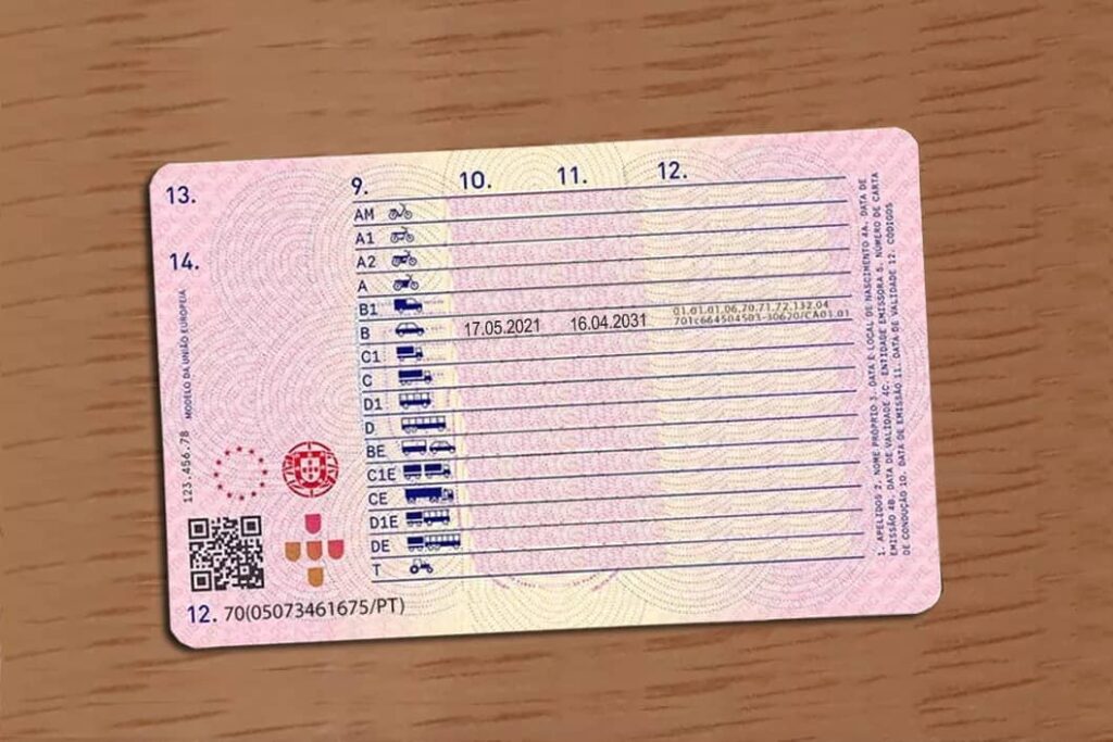 Comprar carta de condução
